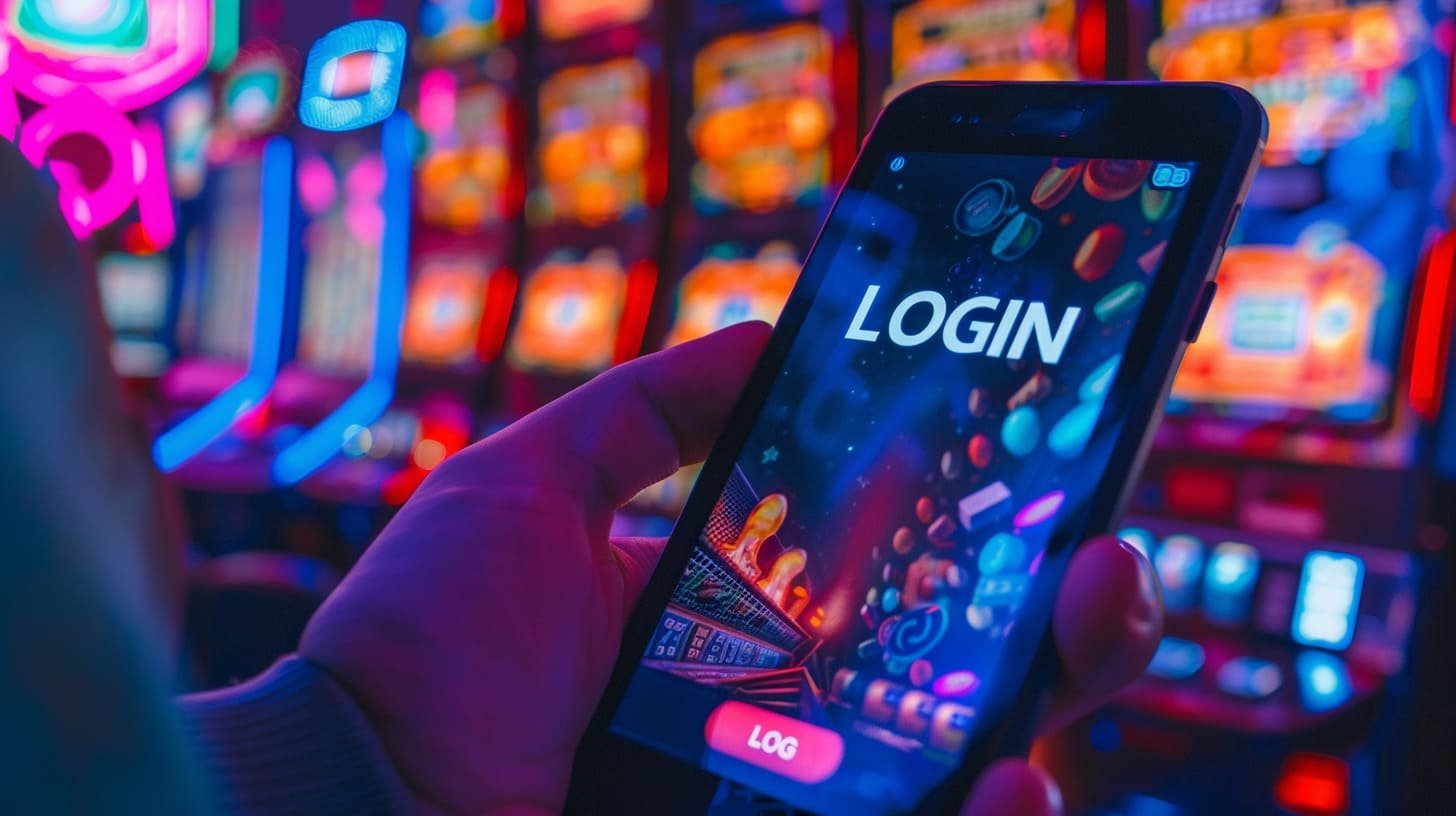 Tampilan grid slot Push Gaming di tiketslot dengan fitur cascade dan panel informasi pemain